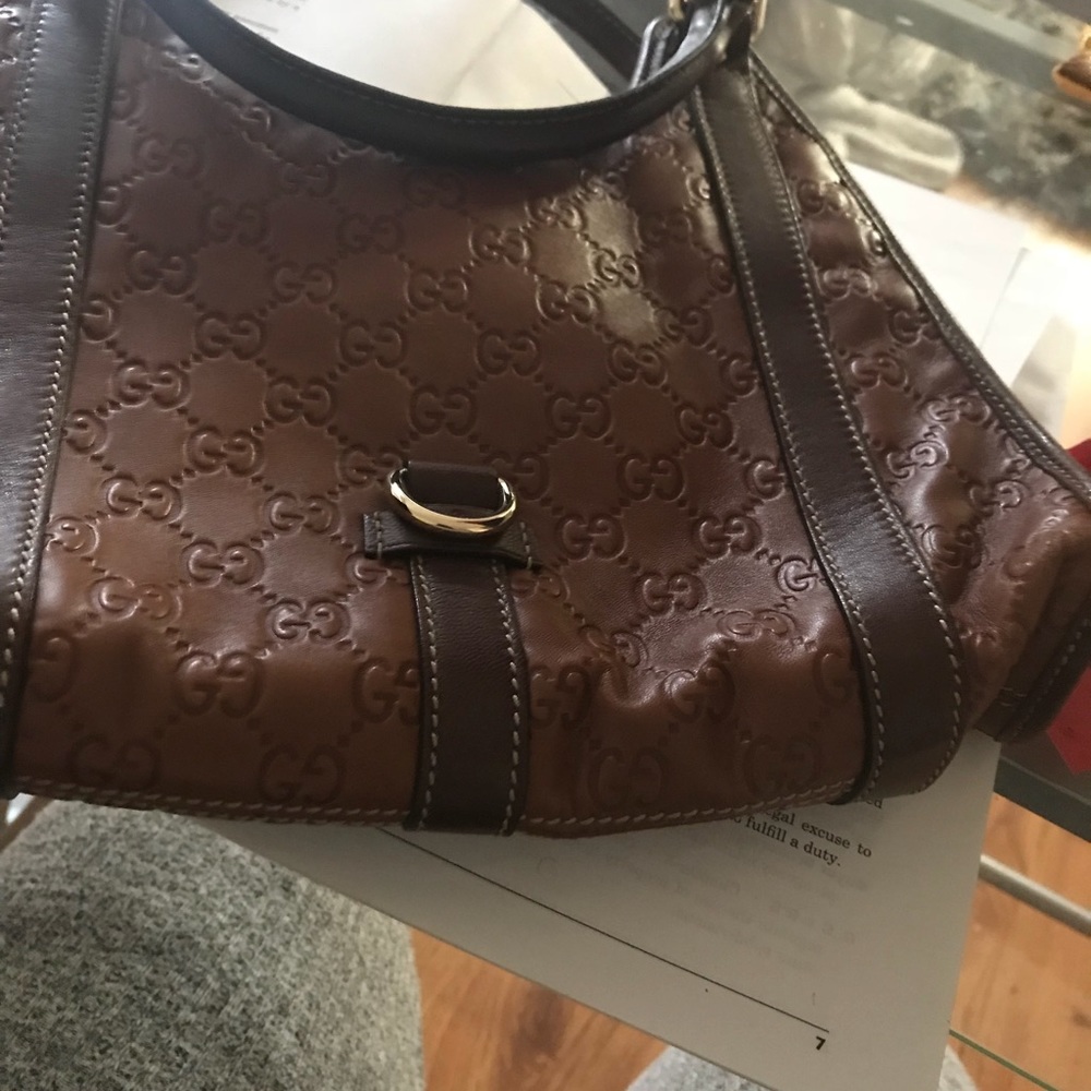 Gucci leather hobo